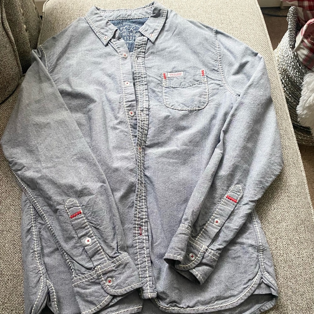 True Religion Button Down